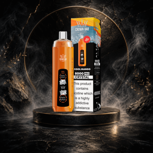 AL Fakher Crystal 8000 Puffs-COOL MANGO