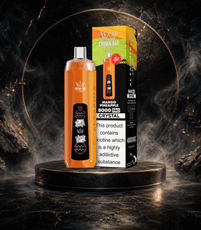 AL Fakher Crystal 8000 Puffs-MANGO PINEAPPLE