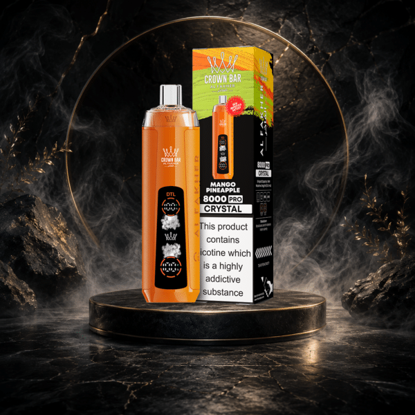 AL Fakher Crystal 8000 Puffs-MANGO PINEAPPLE