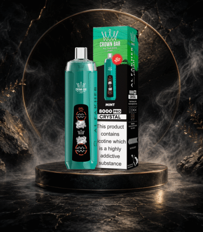 AL Fakher Crystal 8000 Puffs-MINT