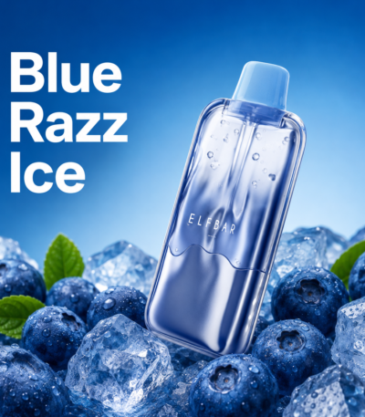Blue Razz Ice Elf Bar Duke 30000 Puffs