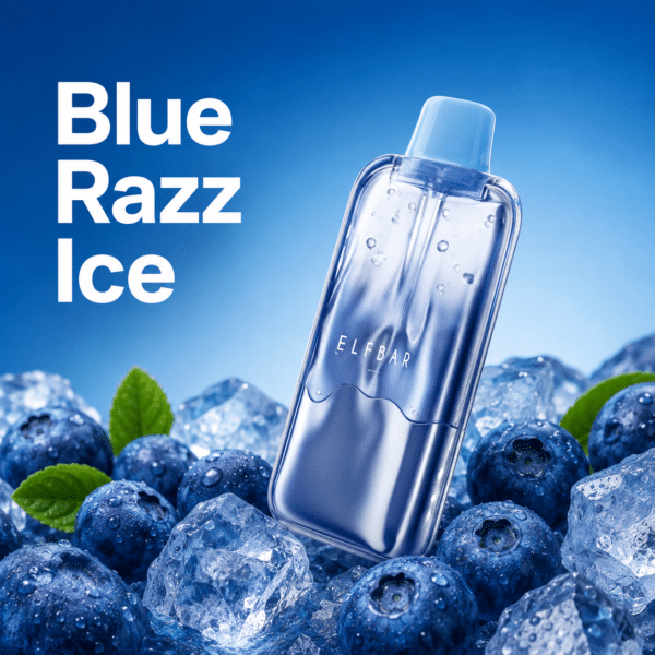 Blue Razz Ice Elf Bar Duke 30000 Puffs