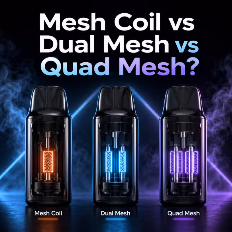 Mesh Coil vs Dual Mesh vs Quad Mesh