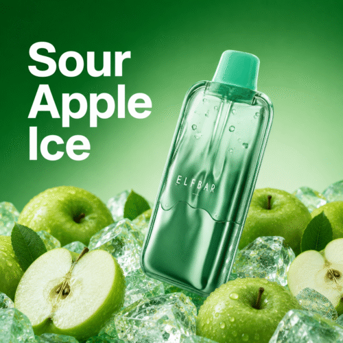 Sour Apple Ice Elf Bar Duke 30000 Puffs