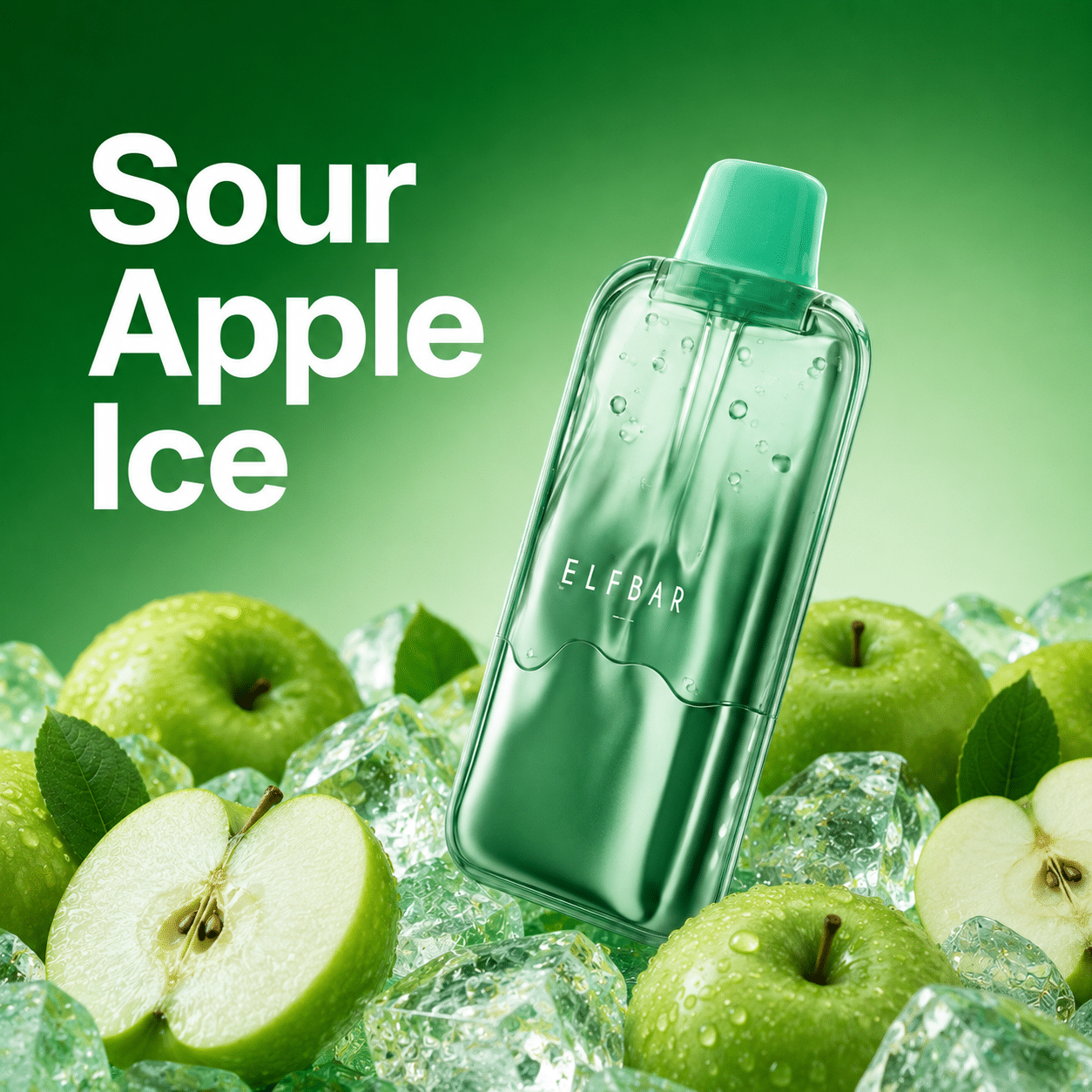 Sour Apple Ice Elf Bar Duke 30000 Puffs Sour Apple Ice Elf Bar Duke 30000 Puffs