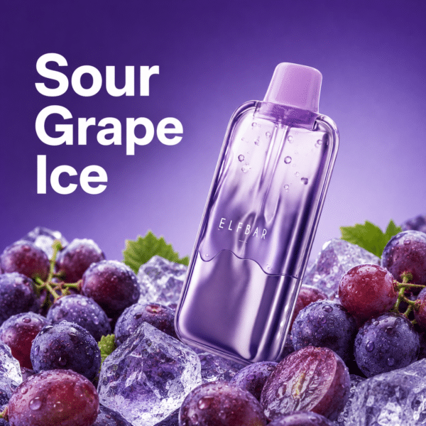 Sour Grape Ice Elf Bar Duke 30000 Puffs