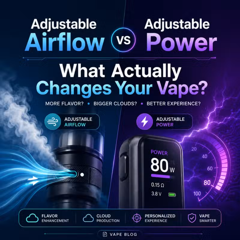 Adjustable Airflow vs Adjustable Power