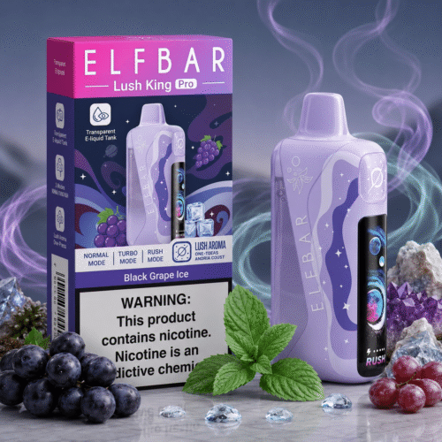ELF BAR Lush King Pro 40000 Puffs Black Grape Ice