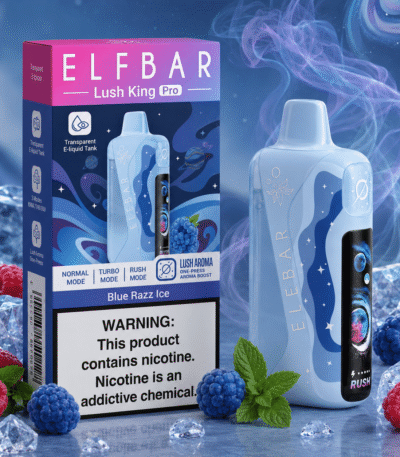ELF BAR Lush King Pro 40000 Puffs Blue Razz Ice