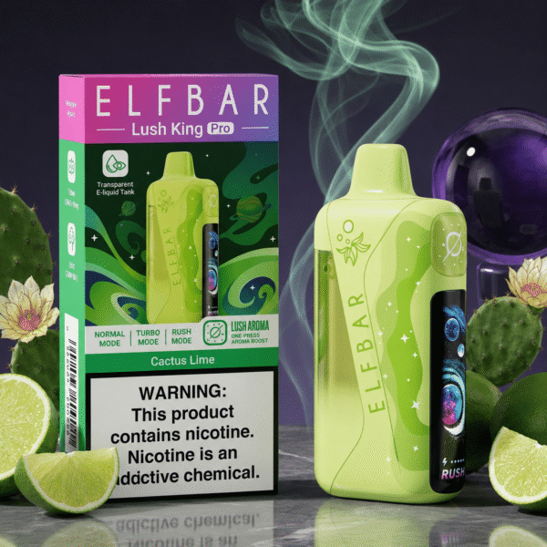 ELF BAR Lush King Pro 40000 Puffs Cactus Lime