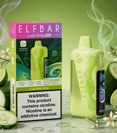 ELF BAR Lush King Pro 40000 Puffs Cucumber Lime