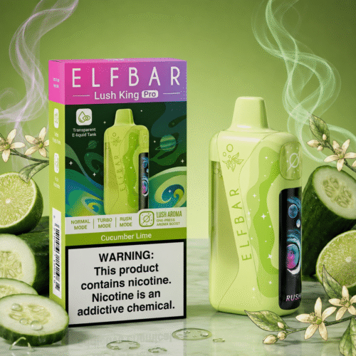 ELF BAR Lush King Pro 40000 Puffs Cucumber Lime