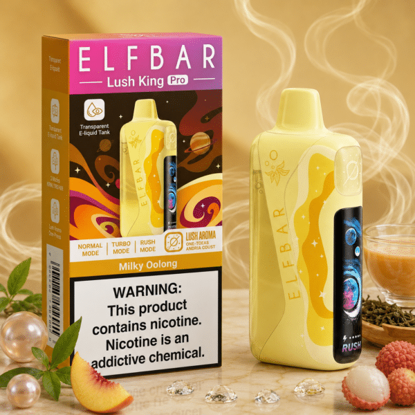 ELF BAR Lush King Pro 40000 Puffs Milky Oolong