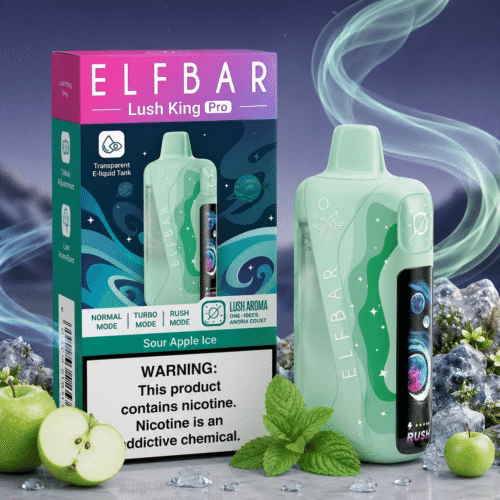 ELF BAR Lush King Pro 40000 Puffs Sour Apple Ice