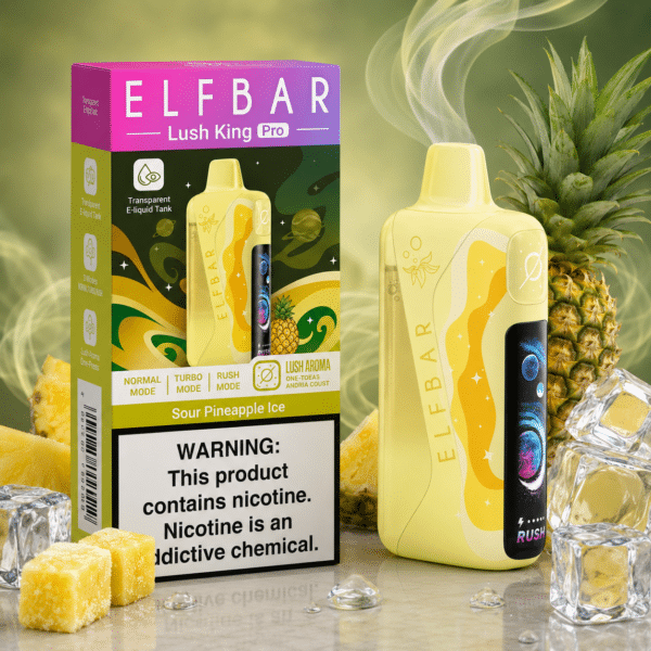 ELF BAR Lush King Pro 40000 Puffs Sour Pineapple Ice