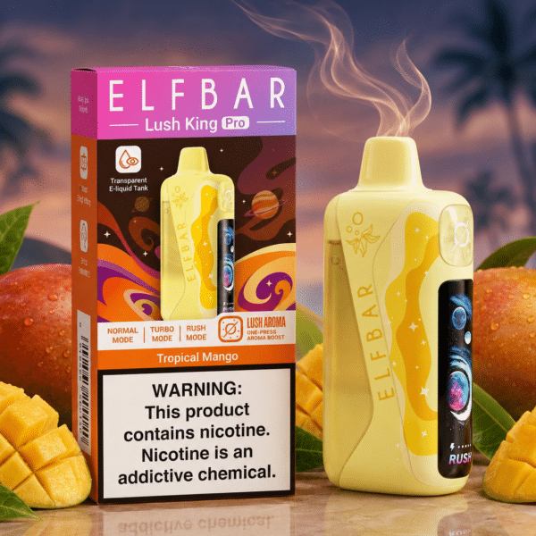 ELF BAR Lush King Pro 40000 Puffs Tropical Mango