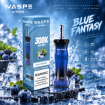 Waspe Shisha Hookah 300K Puffs-Blue Fantasy