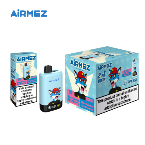 AIRMEZ 2IN1 Blueberry Raspberry & Kiwi Passion Fruit Guava