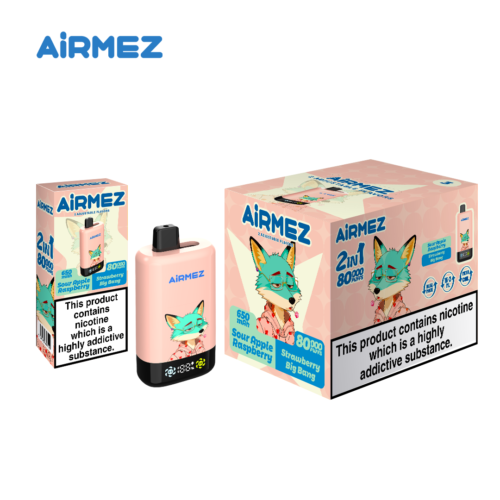 AIRMEZ 2IN1 Sour Apple Raspberry & Strawberry Big Bang