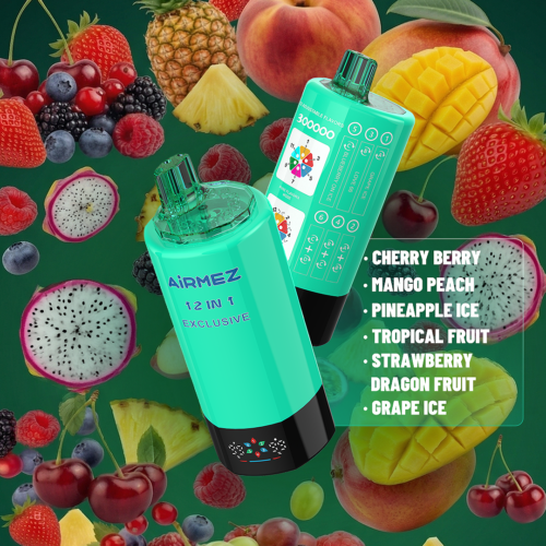 CHERRY BERRY、MANGO PEACH、PINEAPPLE ICE、TROPICAL FRUIT、STRAWBERRY DRAGON FRUIT、GRAPE ICE