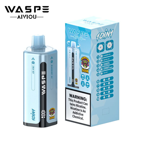 Waspe 10in1 Quinton 500K Puffs-C
