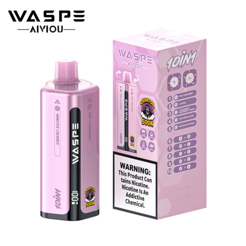 Waspe 10in1 Quinton 500K Puffs-D