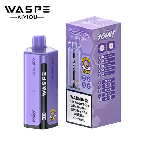 Waspe 10in1 Quinton 500K Puffs-F